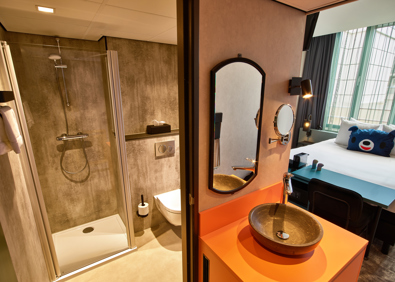 The Ed Hotel Amsterdam Badkamer