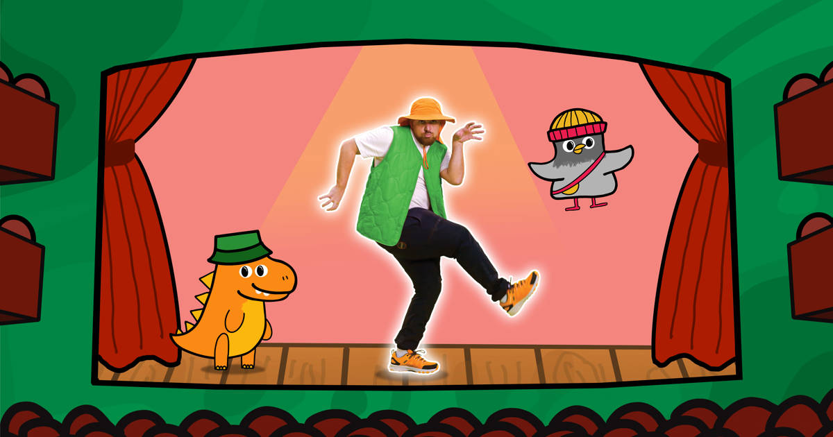 GRRR… ik ben een boze dino! (4+)