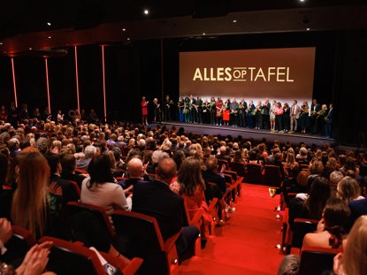 Filmpremière theater DeLaMar Amsterdam Alles Op Tafel Wim Sonneveld Zaal