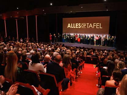 Filmpremière theater DeLaMar Amsterdam Alles Op Tafel Wim Sonneveld Zaal